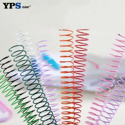 Reliure métallique à spirale en métal