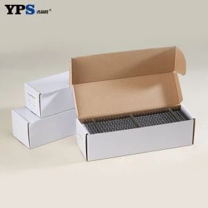 Boîte de papeterie enduite de nylon à double fil